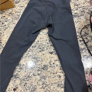 Lululemon Gray Crop Leggings - Size 4